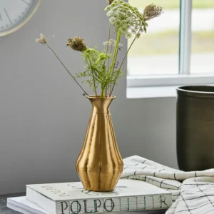 Vase - Gullfarget aluminium