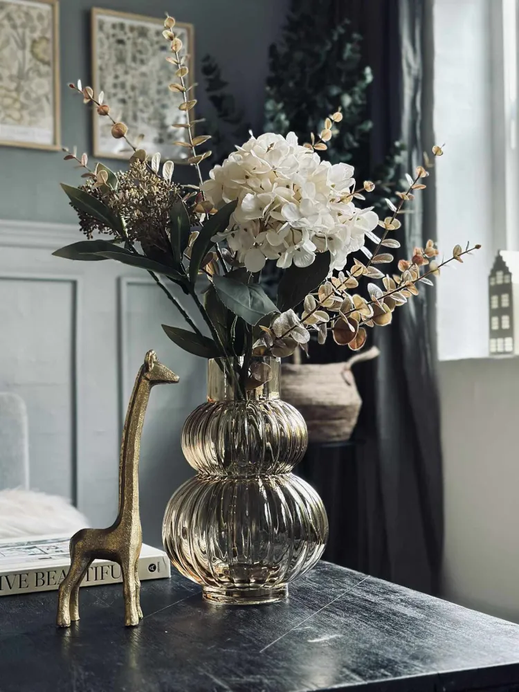 Vase Hanna - Gylden