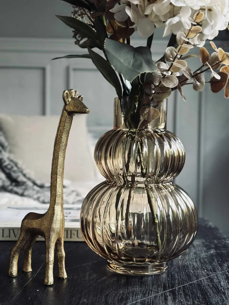 Vase Hanna - Gylden