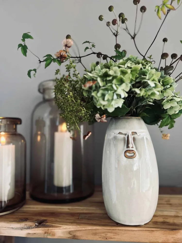 Vase keramikk FACE