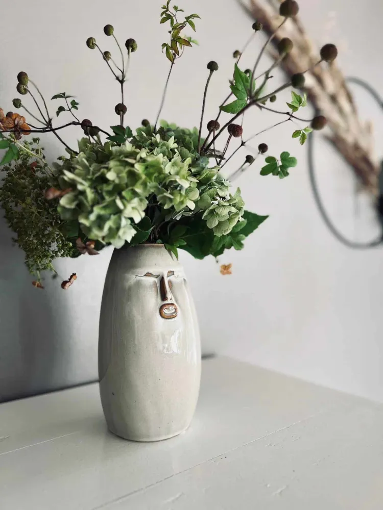 Vase keramikk FACE