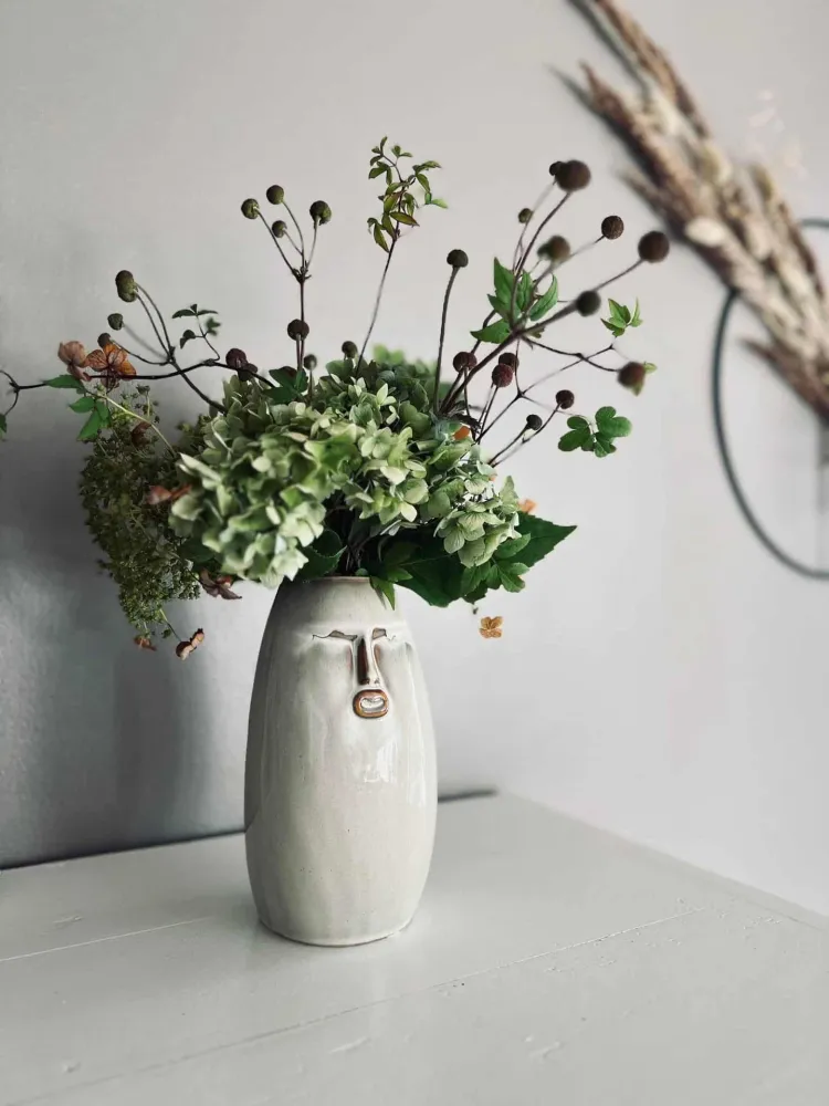 Vase keramikk FACE
