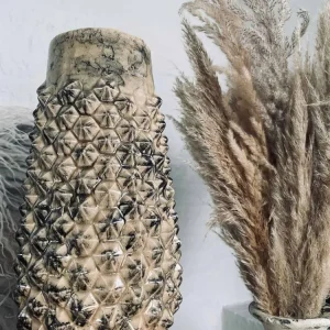Vase Keramikk - Gylden SPIKE
