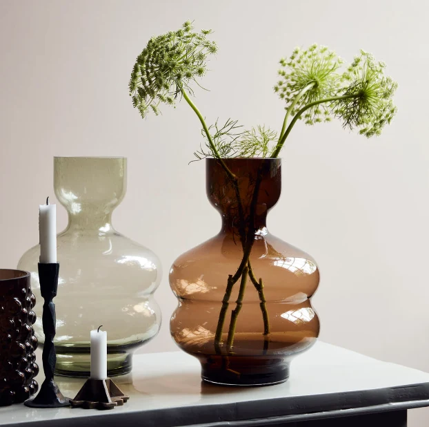 Vase, Organi Amber