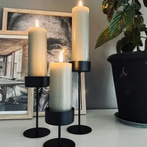 VIAMAJA Simple Big Black - Sett med 3 stk