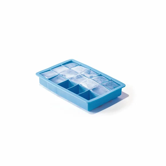 Mini isbitform i silikon 15 små terninger 3x3x3 cm