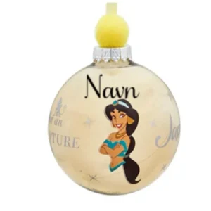Disney Julekule Med Valgfritt Navn Jasmine