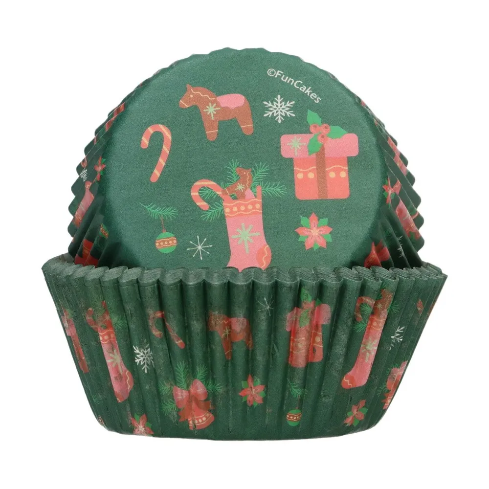FunCakes muffinsformer jul -Sweet Christmas- pk/48