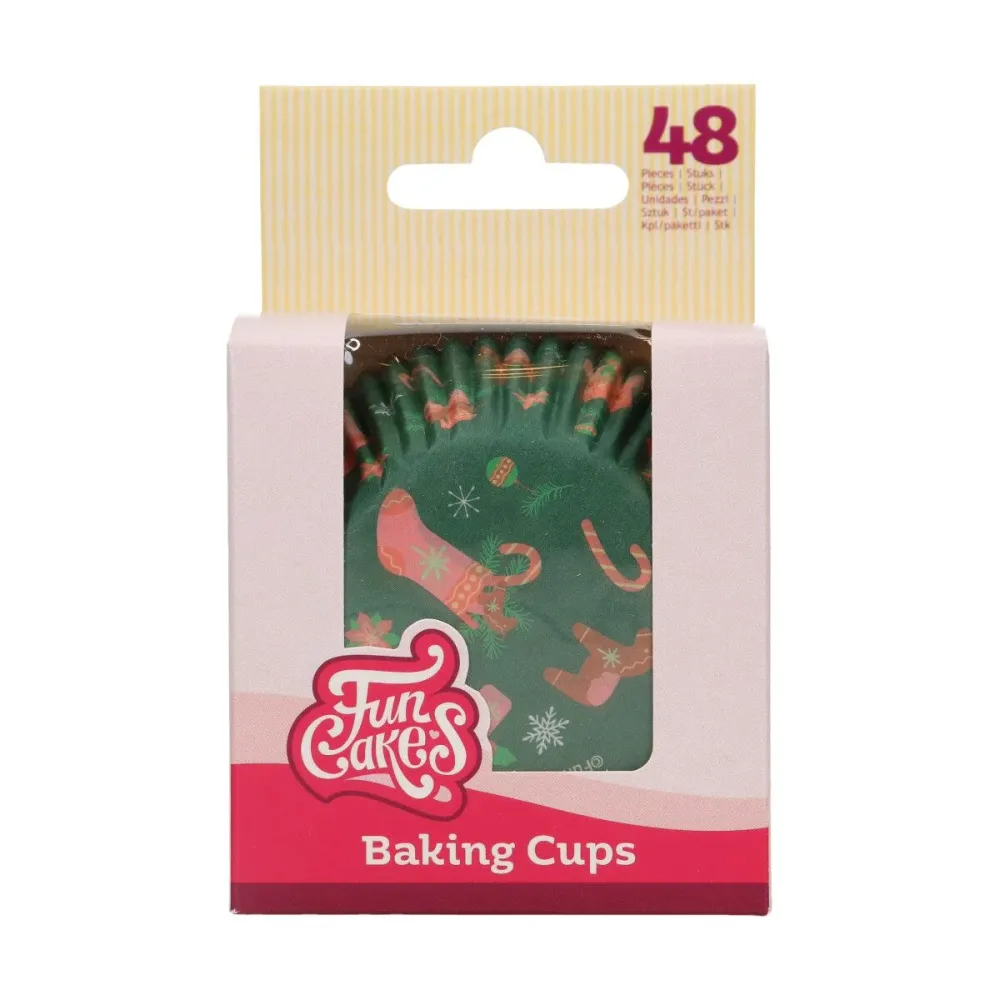 FunCakes muffinsformer jul -Sweet Christmas- pk/48