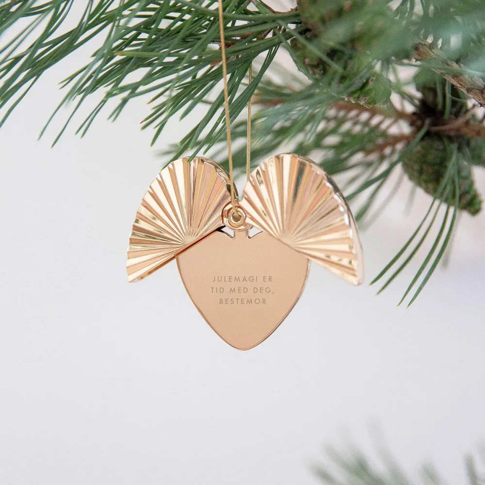Pictureit - Hjerteåpner julepynt, BESTEMOR