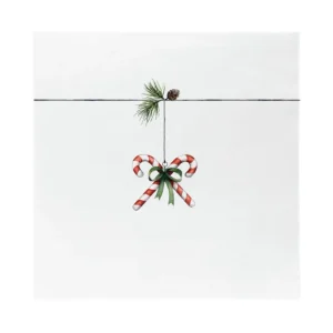 sögne serviett lunsj desember polka