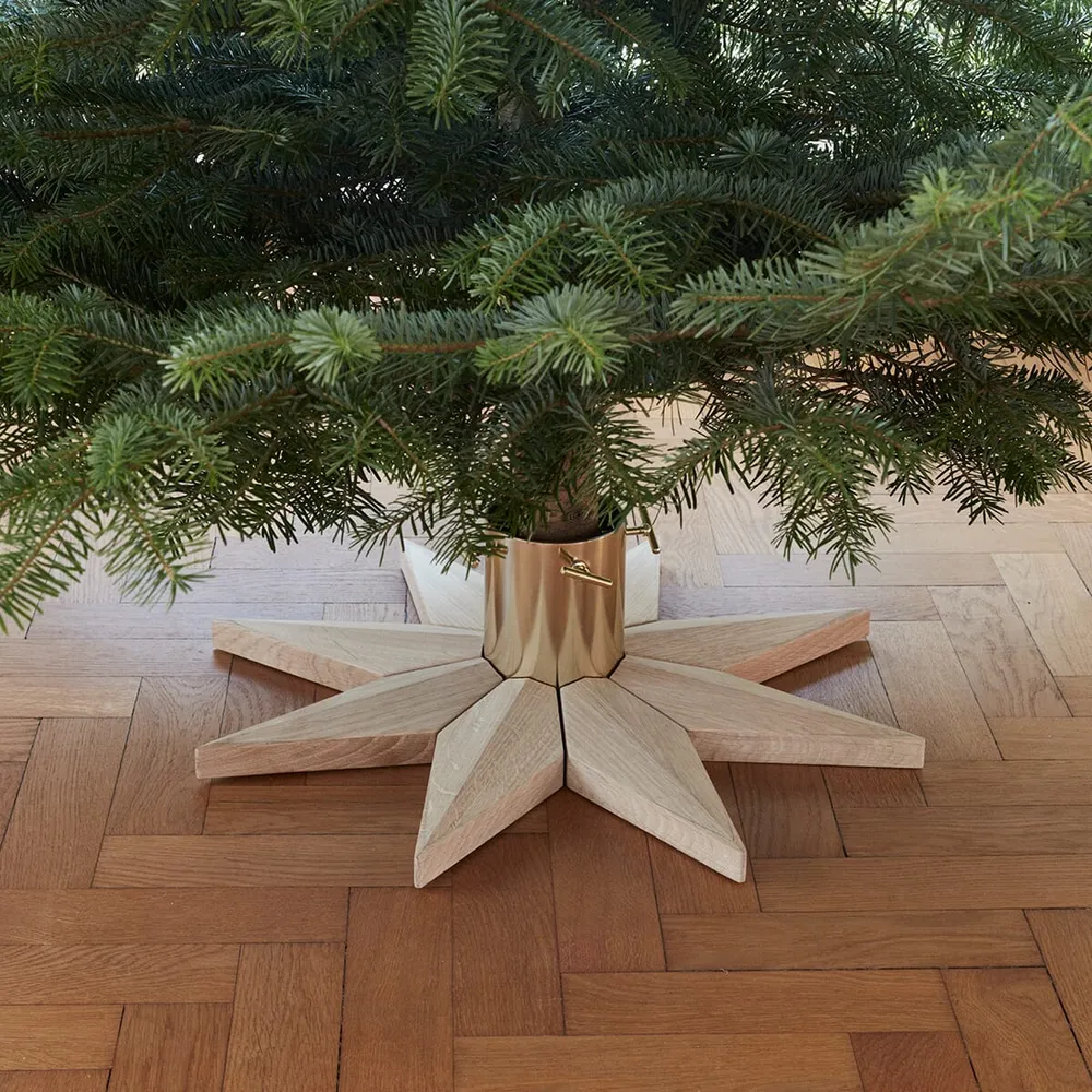 Skagerak Juletrefot Stella Eik
