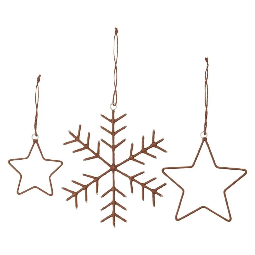 Snowflakes & Stars- julepynt