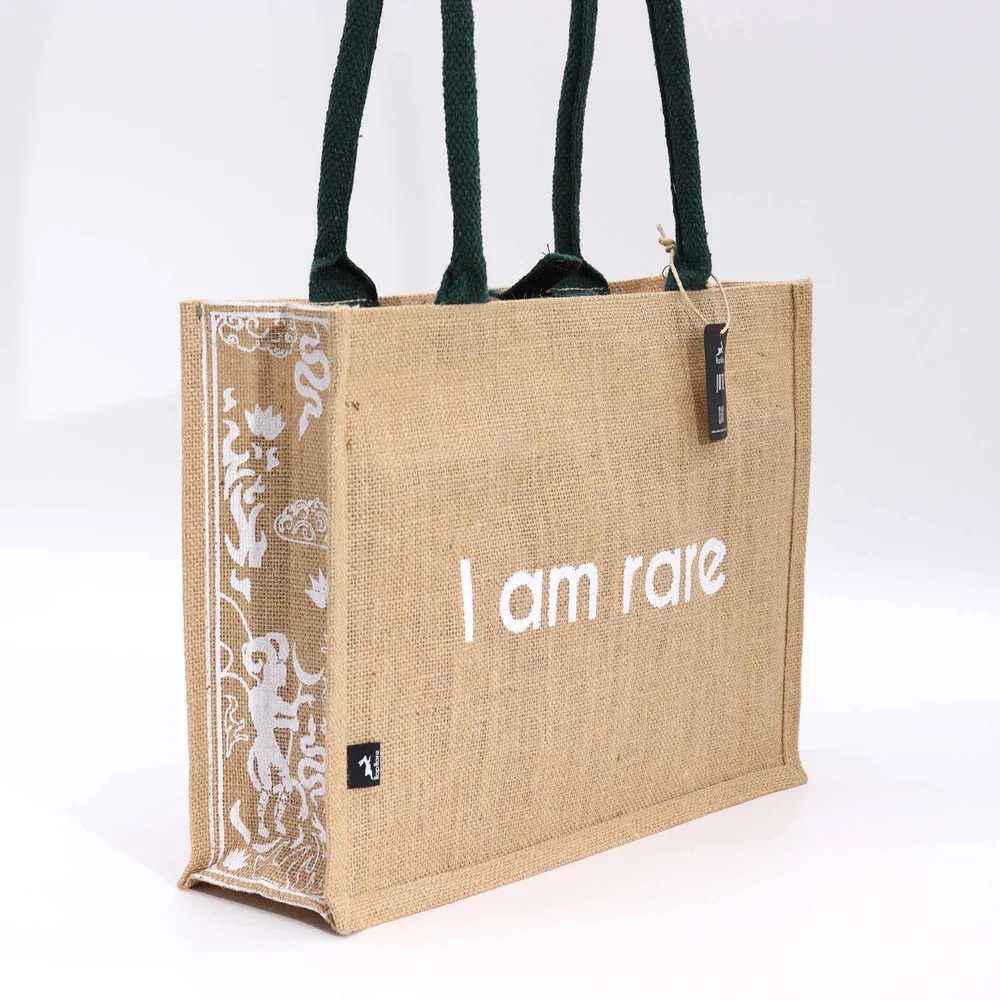 Jute handlenett, djevel tarot-design