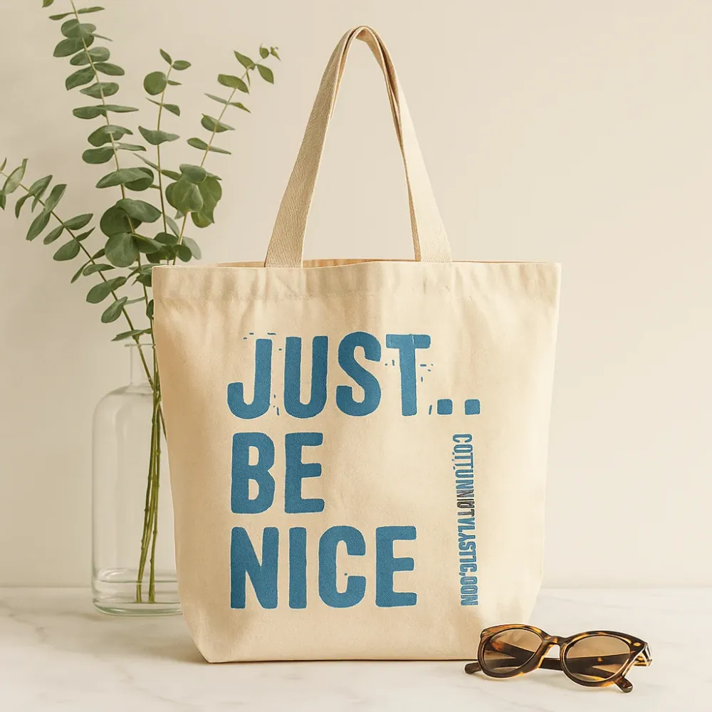 Toteveske Just Be Nice 4 farger