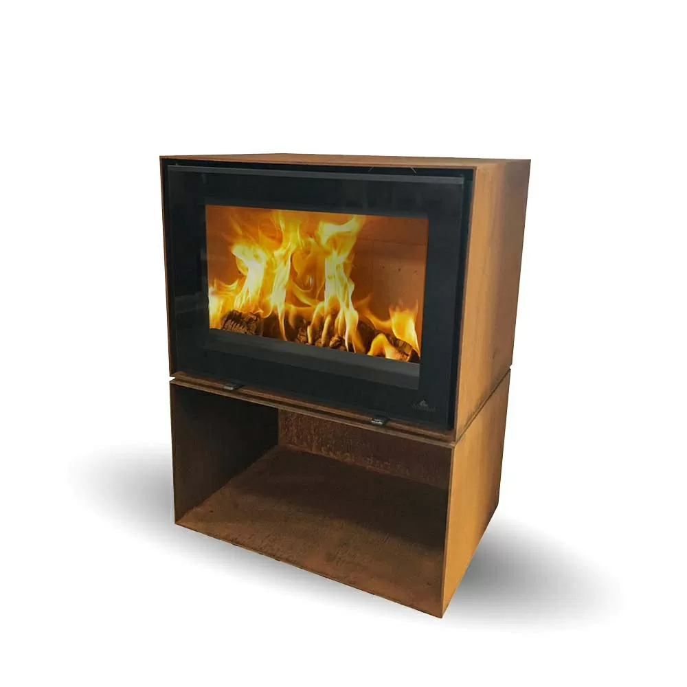 Jydepejsen Zeta Freestanding Corten