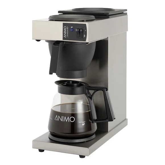 Animo Excelso kaffetrakter – profesjonell filterkaffe glasskanner