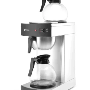 Kaffetrakter med 2 stk 1,8 liter kanner - Profesjonell filterkaffemaskin bedrift