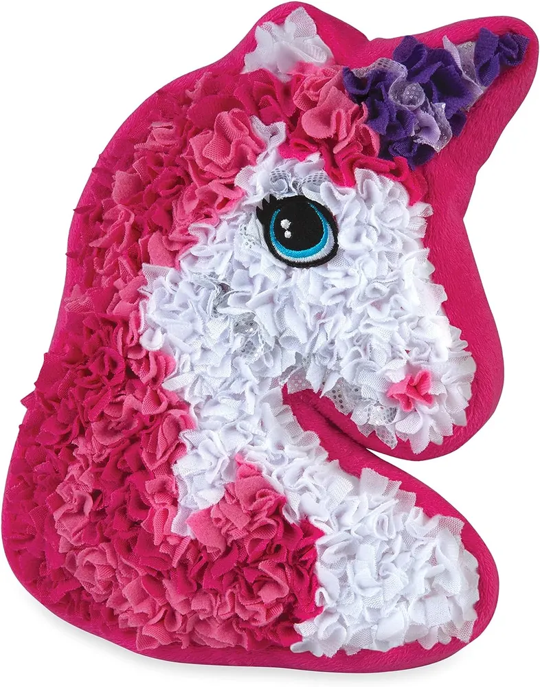 DIY Pillow - Fluffy fun - Myk enhjørningspute
