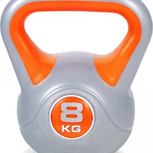 Kettlebell 8kg Vinyl, Ergonomisk Grep 25cm – Kettlebell Master