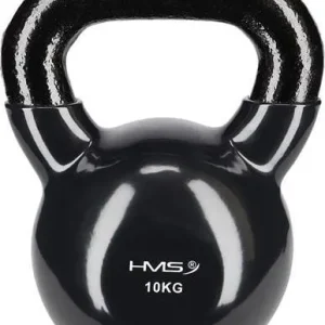 Kettlebell Trenings 10kg gumiert, justerbar vekt hjemmetrening – Kettlebell HMS KNV10