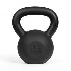 Kettlebell Trenings 16 8kg støpejern, ergonomisk grep hjemmetrening – Zipro