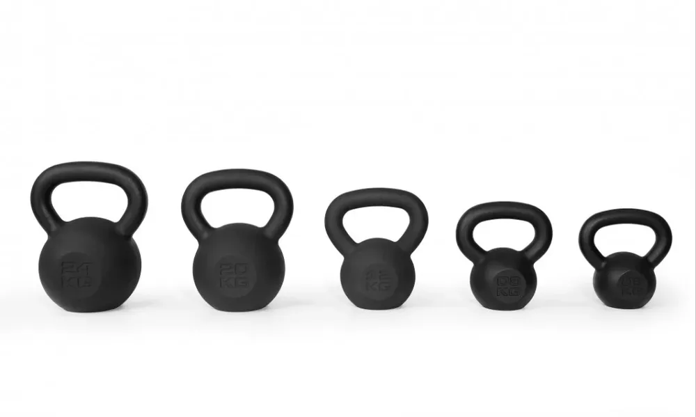 Kettlebell Trenings 16 8kg støpejern, ergonomisk grep hjemmetrening – Zipro