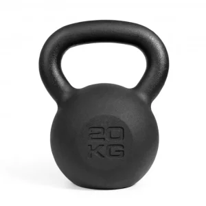 Kettlebell Treningsvekt 8kg 20kg støpejern, bredt håndtak – Zipro