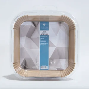 Airfryer Papirformer, Firkantet - 100 stk.