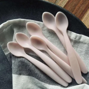Babyskjeer - Rosa - 6 stk.