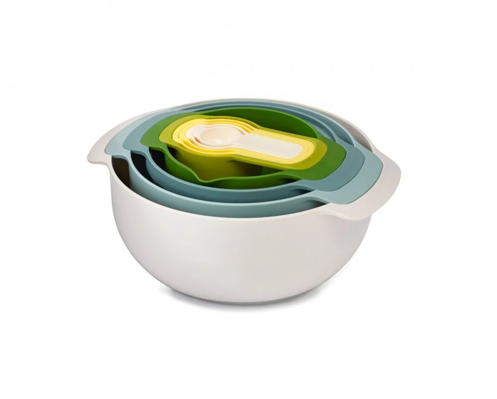 Bakebolle, sett med 9 deler fra Joseph Joseph, Nest Sage