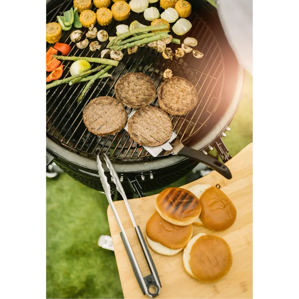 BBQ-sett - Grilltang & Stekespade