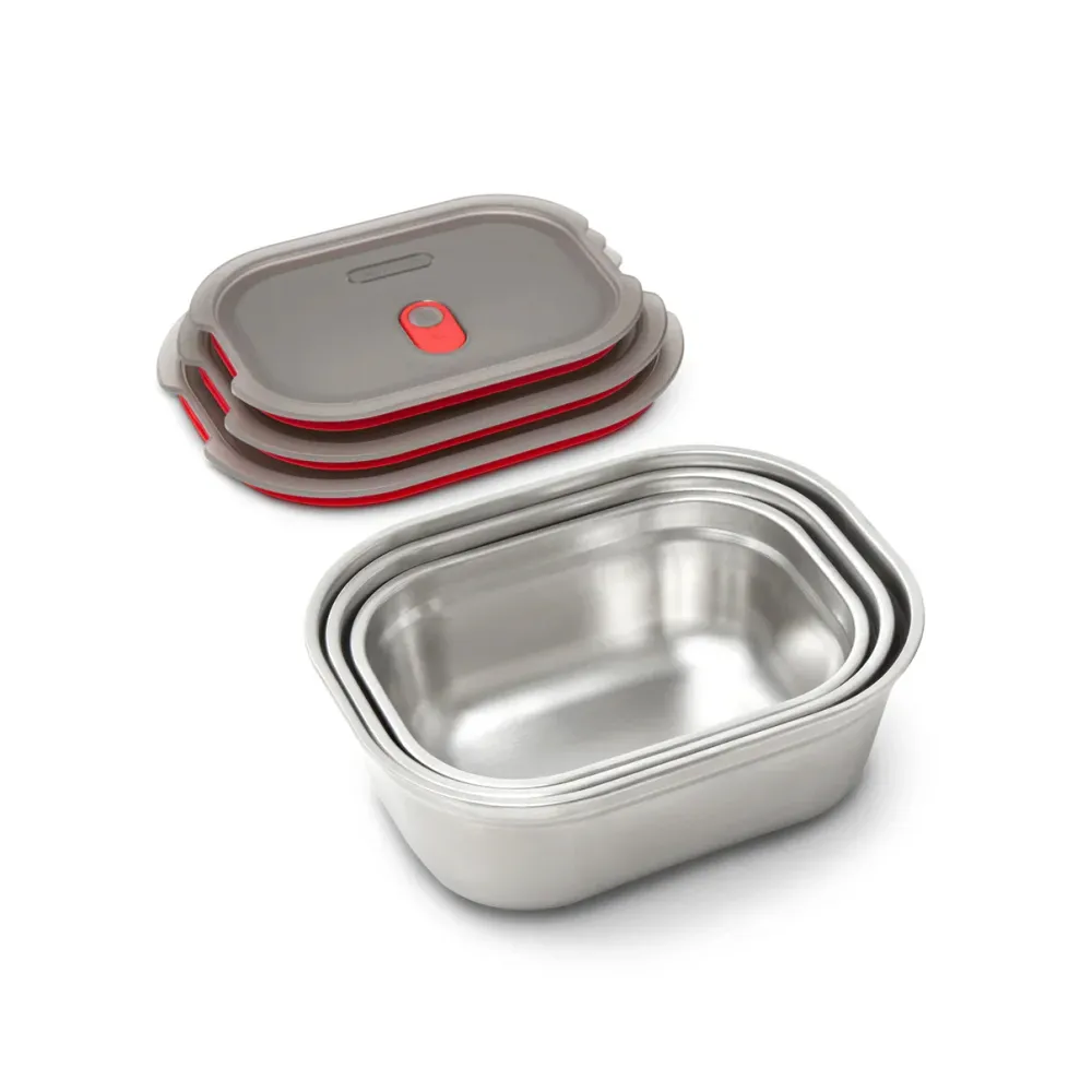 Black + Blum Meal Prep Box Set x3, Medium