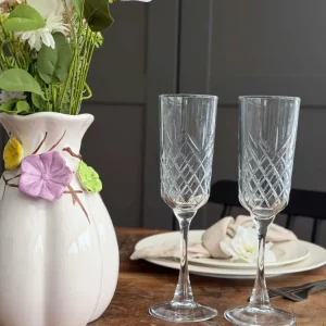 Champagneglass - 2 stk