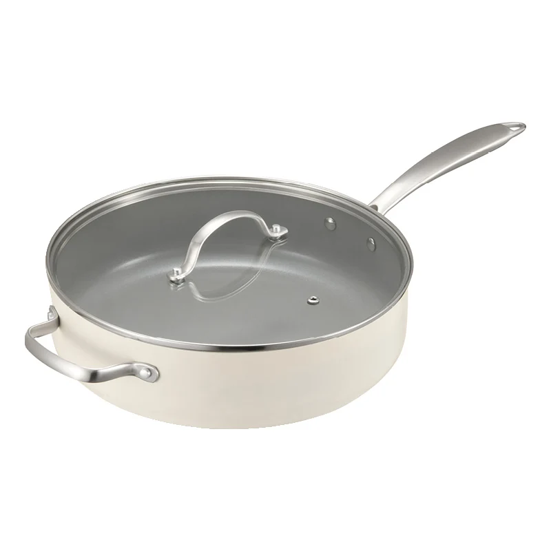 Coria Traktørpanne Ø28 cm Hvit