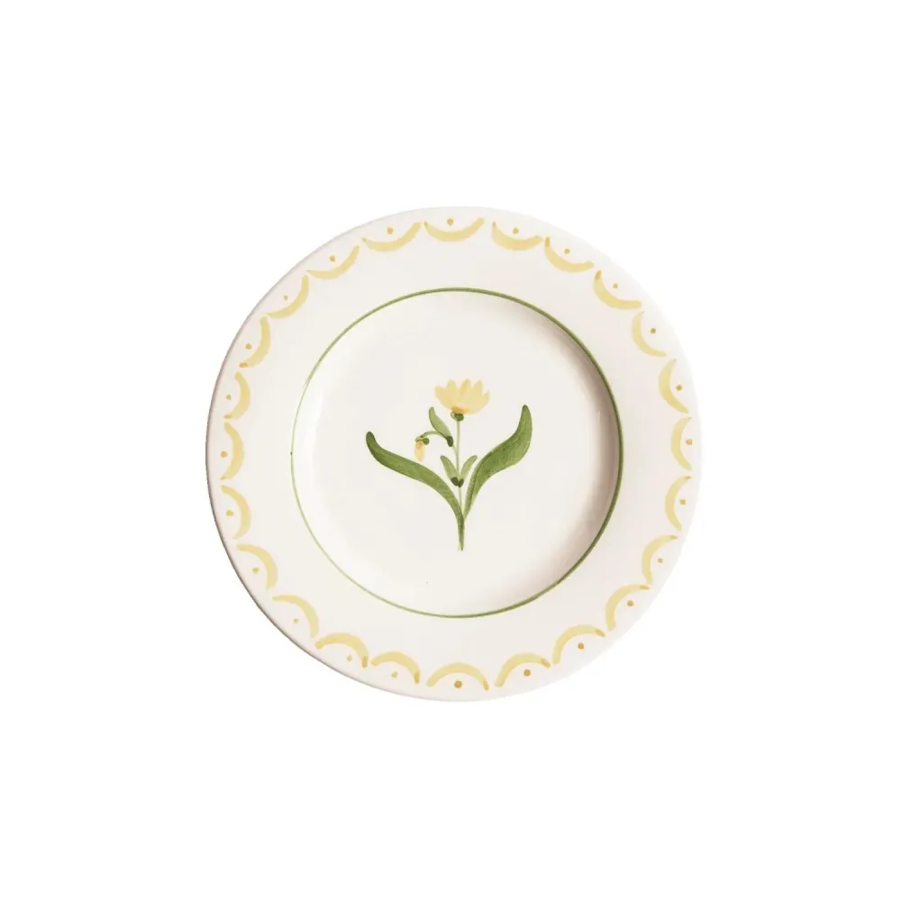 COTTAGE FLOWER SALAD PLATE