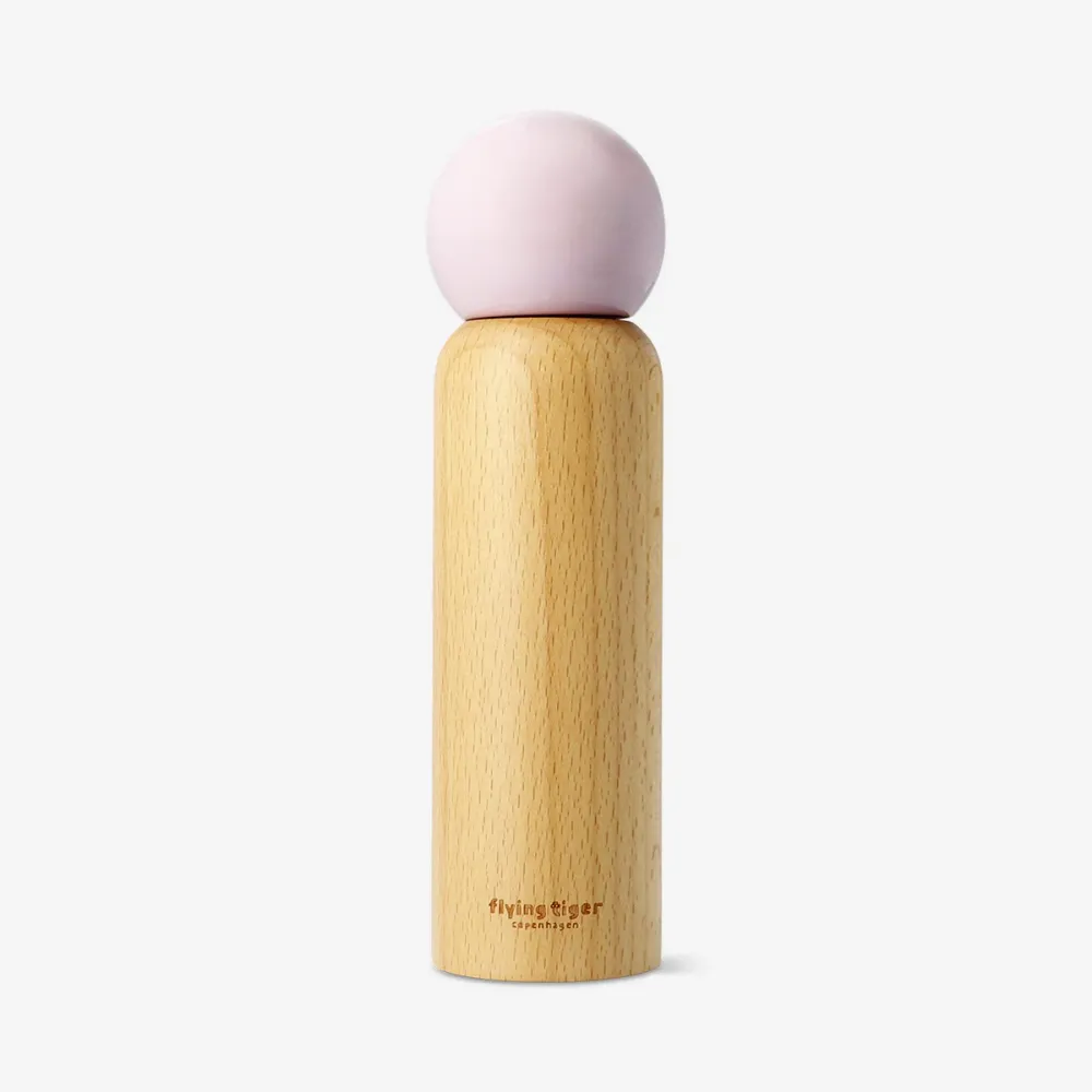 Designerkolleksjon - Rosa salt- og pepperkvern - 19 cm