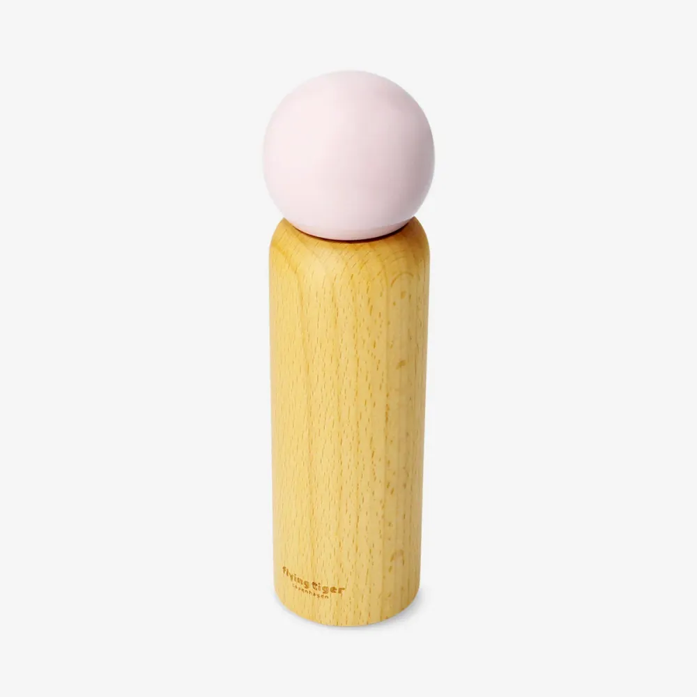 Designerkolleksjon - Rosa salt- og pepperkvern - 19 cm