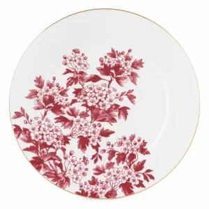 Dessert Plate Burgundy