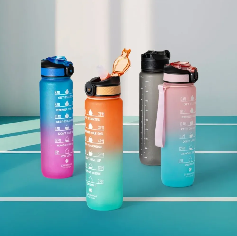 Drikkeflaske 1 liter – Color mix