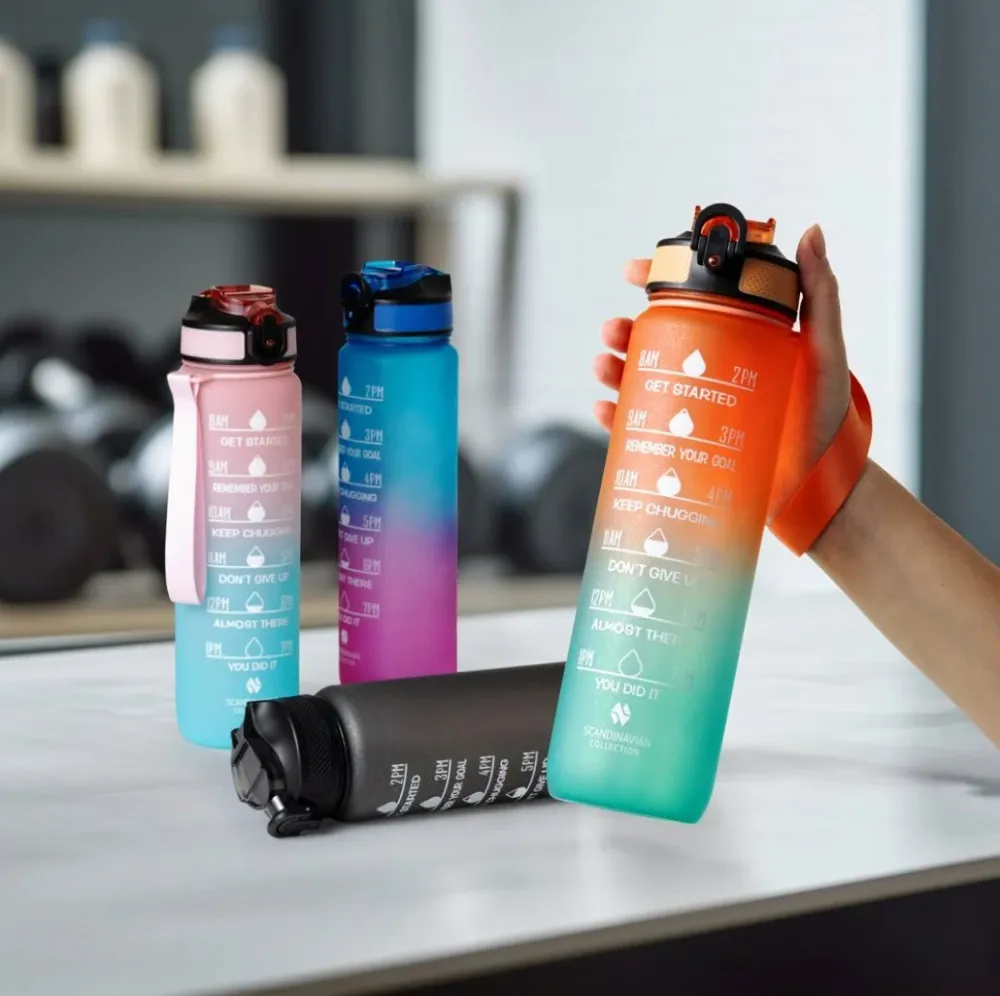 Drikkeflaske 1 liter – Color mix