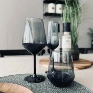 Drikkeglass LUX - Røykfarget 425 ml