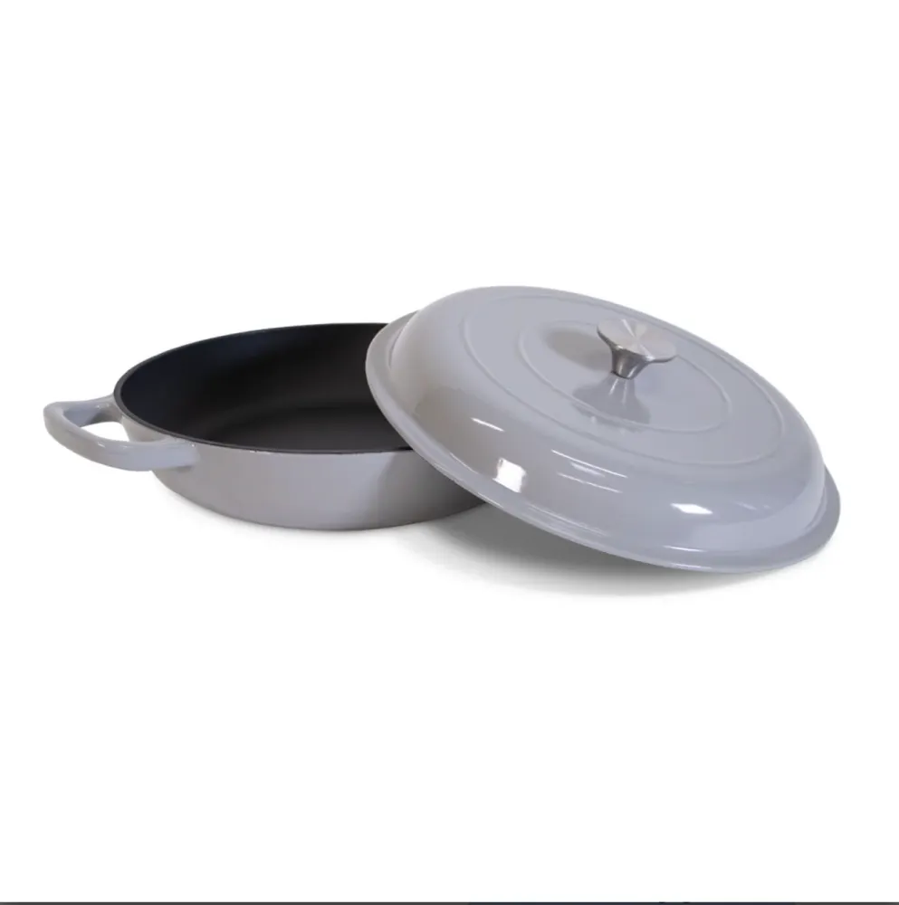 Emaljert støpejern sautergryte Ø30,5 cm