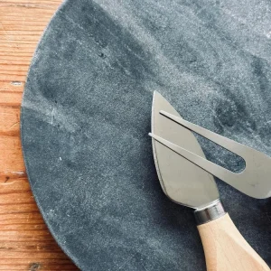 Fat i marmor - Grå dia 20cm
