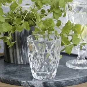 Glass m. diamantutskjæring