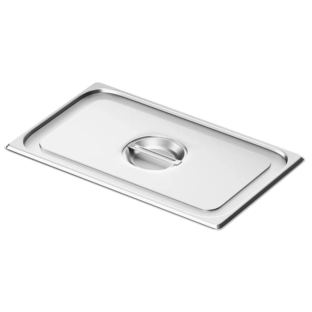 GN-lokk i rustfritt stål 1/1