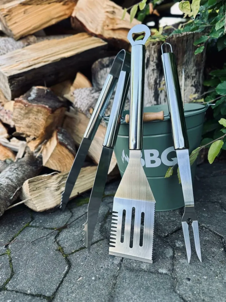 Grillredskaper – Sett med 3 deler