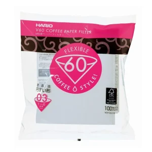 HARIO V60 coffee filter 03/100 STK