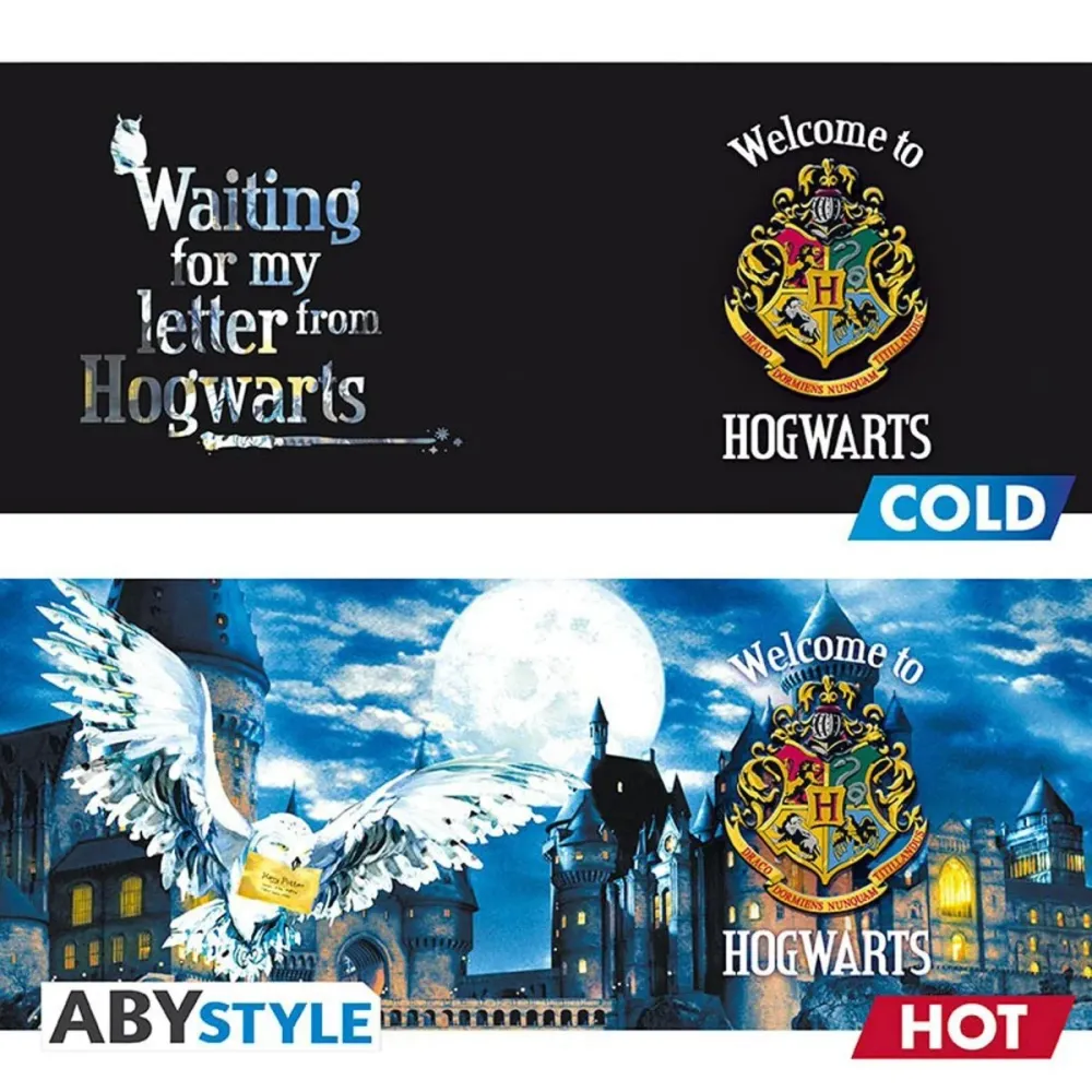 Harry Potter Varmeskiftende Kopp Welcome to Hogwarts