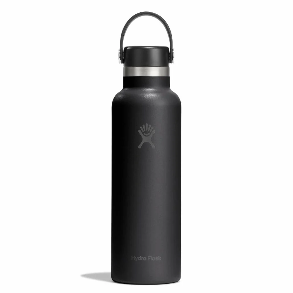 Hydro Flask Standard Mouth Flex Cap 21oz, Tonal Black